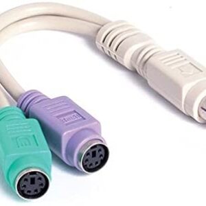 Keyboard Mouse Splitter Cable Adapter